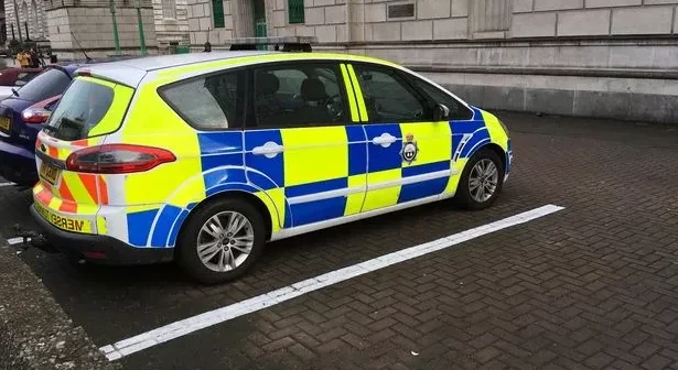 A Mersey Tunnels Police force car