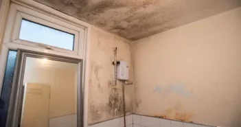 A mouldy rented house in Liverpool