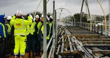 Engineering students visit Southport Pier