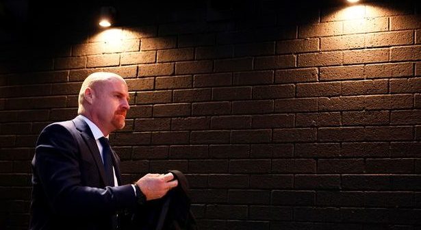 Sean Dyche, Manager of Everton, arrives prior to the Premier League match between Burnley FC and Everton FC at Turf Moor on December 16, 2023