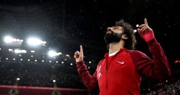 Mohamed Salah of Liverpool during the Premier League match between Liverpool FC and Newcastle United at Anfield