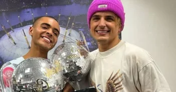 Nikita Kuzmin and Layton Williams were crowned winners of the Strictly Come Dancing tour