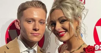 Paddy Bever and Cait Fitton walked the red carpet at the TV Choice Awards