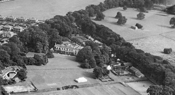 An aerial view of the Sudley Estate, Liverpool